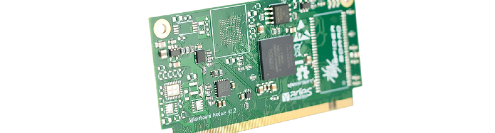 Spidersom Intel Psg Max10 Open Hardware Fpga System On Module Supporting Max10 Instant On Fpgas Aries Embedded Gmbh
